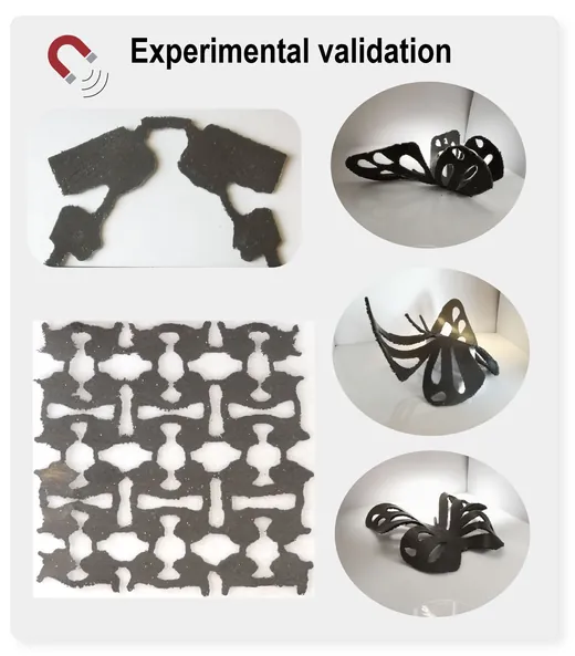 Thumbnail for Direct ink writing of magnetic soft materials with optimized printing path.
